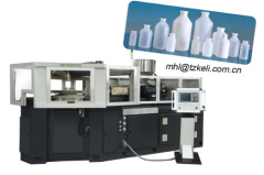 European style inverted head injection blow molding machine