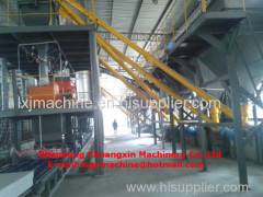 Magnesium oxide construction sandwich board equipment