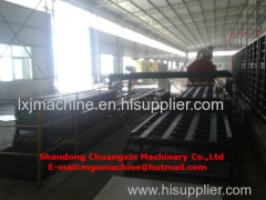 Magnesium oxide construction sandwich board equipment