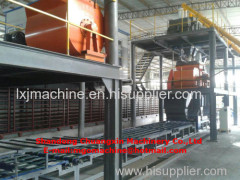 Glass magnesium oxide board production line machine