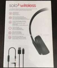 New Beats by Dr.Dre Beats Solo3 Wireless On-Ear Headphones With Mic Special Edition Black