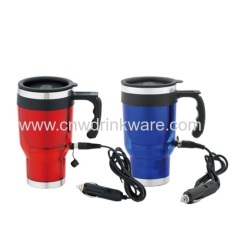 Double Wall Electric Car Mug