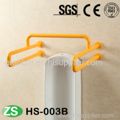 Safety Nylon Stainless Steel Seated Toilets Grab Bar