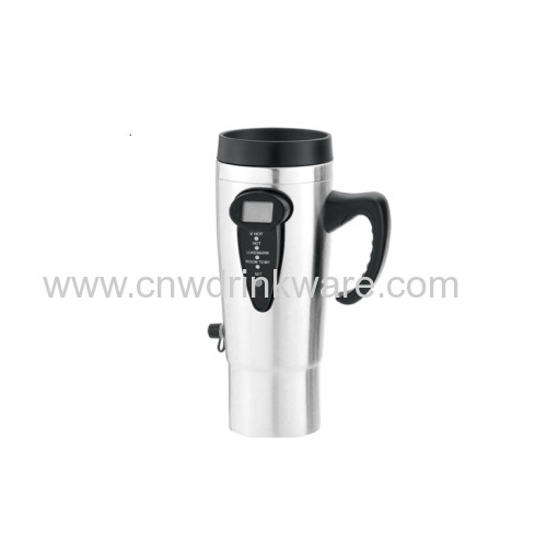 Double Wall Electric Car Mug