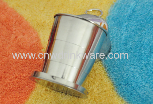 5OZ Stainless Steel Folding Cup