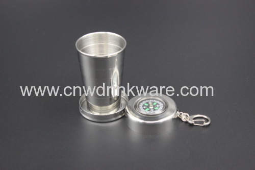 3.5OZ Stainless Steel Folding Cup