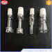 quartz nail with joint short cut frosted quartz glass tubing crystal smoking pyrex pipes for smoking tube