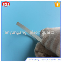 synthetic fused quartz glass plate for high temperature applications