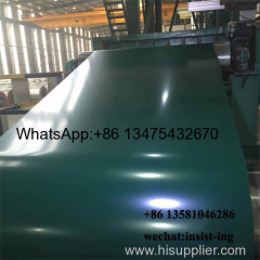 Ral 6005 green color coated ppgi galvanized steel coil manufacture