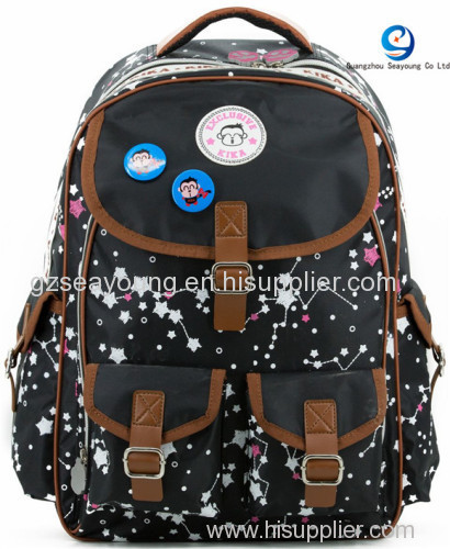 high fashion gorgeous backpack girls school backpack