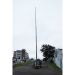 hydraulic mobile trailer pneumatic telescopic mast tower system