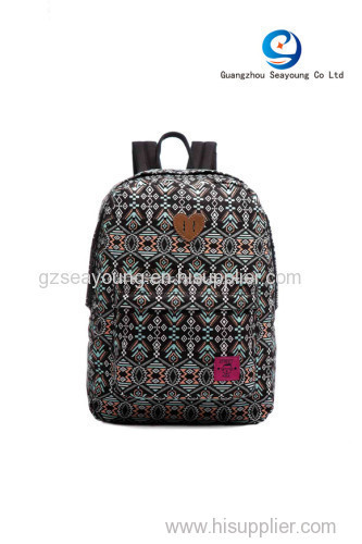 Hot sell casual backpack comfortable durable and dirty resistant girls backpack