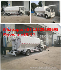 best sellers 5ton-7tons dongfeng brand hydraulic auger discharging famr-oriented livestocks animal feed delivery trucks
