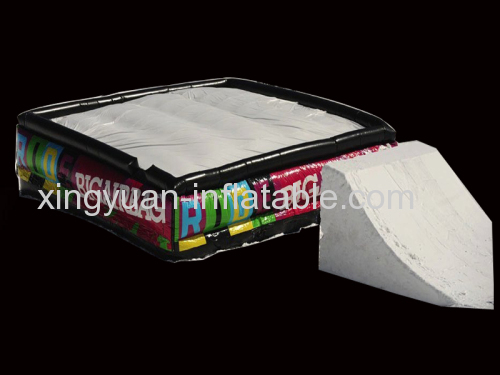 Inflatable Trampoline Big Air Bag For Skiing