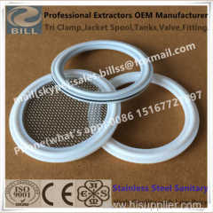 All Sanitary Tri Clamp Gasket we have Viton Teflon Buna-n EPDM Silicon all rubber have