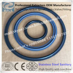 All Sanitary Tri Clamp Gasket we have Viton Teflon Buna-n EPDM Silicon all rubber have