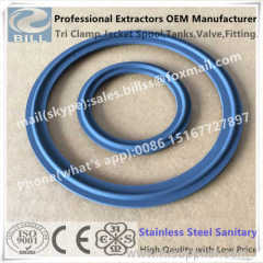 Sanitary Tri Clamp Gasket with Screen Mesh molded type mesh