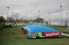 Skiing Jump Inflatable Freestyle Stunt Big Air Bag For Sale