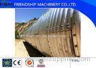 3 Phase Galvanized Steel Silo Roll Forming Machine 380V 50Hz 15 T