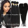 Remy Human Double Weft Virgin Cambodian Loose Wave Hair Natural Black