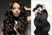Highlighted Red 16 Inch peruvian virgin hair loose wave For Beauty Works