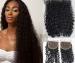 100% Blond And Black Ombre Hair Peruvian Virgin Hair / natural wave peruvian hair