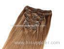 Pre-bonded Brazilian Tangle Free Clip In human Hair Extensions Straight 24 inch human Hair