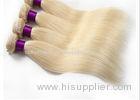 Remy Blond Color Human Hair Extensions / Colored Weave Hair Extensions