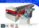 Galvanized Steel Metal Deck Roll Forming Machine 50Hz Motor 15KW 3 Phase