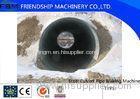 Storm Sewage Culvert Pipe Making Machine Half Cycle Galvanised Corrugated Steel Road Culvert