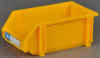 Industrial stackable combined plastic storage bin