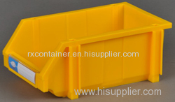 Industrial stackable combined plastic storage bin