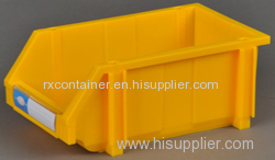 stackable combined plastic storage bin