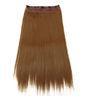 Silky Straight Long Synthetic Hair Extensions For Black Women With Clip