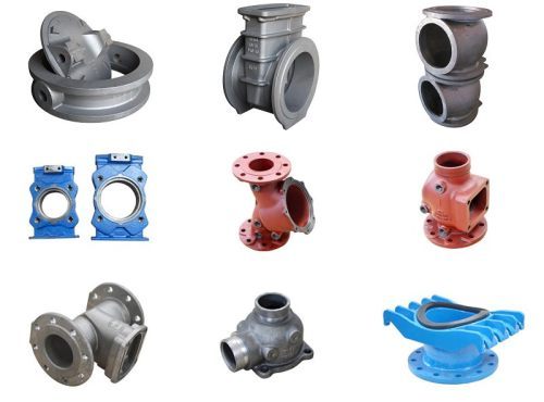 Cast iron valve parts