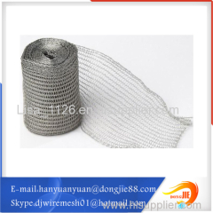 ISO Quality Approval Gas or liquid filter screen cloth knitted Wire Mesh