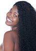 Natural Black Curly Human Hair Wigs / Unprocessed Virgin 100% Cambodian Full Lace Wig