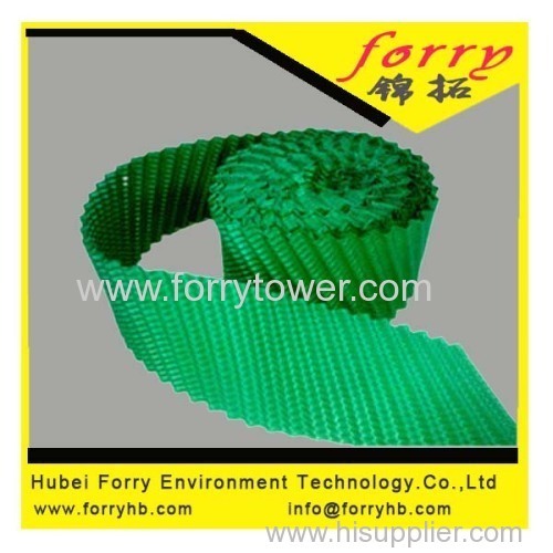 Green color infill for Round counter flow tower