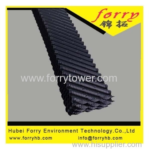 305-1220mm black PVC Infill For Cooling Tower