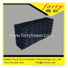 500-1000mm Black PVC infill for cooling tower