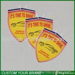 Promotional gift hanging air freshener