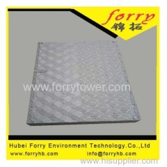 1000*1000 mm gray PVC infill for cooling Tower