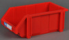 Combination plastic storage bins