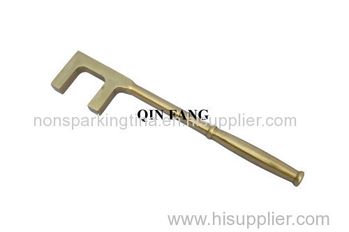 Non Sparking Safety Tools Valve Hanle Wrench