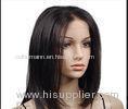 Natural black 8-30 Inch Lace Front Human Hair Wigs Malaysia Hair Wigs