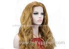 Transparent / Blonde 100 Human Hair Lace Front Wigs Indian Hair Wigs