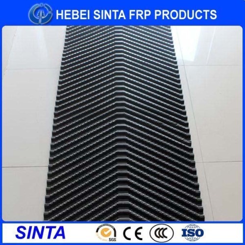 305mm 610mm PVC PP Counter Flow cooling tower infill