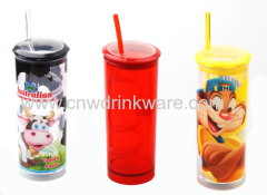 Single Wall Plastic Tumbler