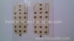 OEM High Quality Snap Domes Nickel and Gold Plating Available in Various Sizes and Shapes