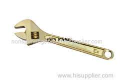 Non Sparking Safety Adjustable Wrench Copper tools